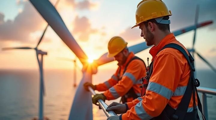 desvantagens na geração da Energia eólica