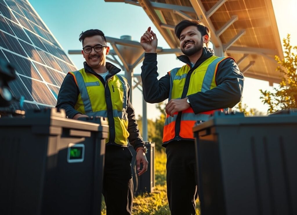 Baterias para sistemas solares: saiba tudo sobre armazenamento de energia